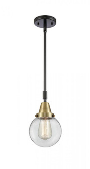Beacon - 1 Light - 6 inch - Black Antique Brass - Mini Pendant (3442|447-1S-BAB-G202-6-LED)