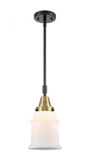 Canton - 1 Light - 7 inch - Black Antique Brass - Mini Pendant (3442|447-1S-BAB-G181-LED)