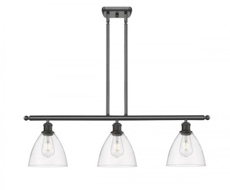 Bristol - 3 Light - 36 inch - Oil Rubbed Bronze - Stem hung - Island Light (3442|516-3I-OB-GBD-752)