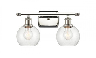 Athens - 2 Light - 16 inch - Polished Nickel - Bath Vanity Light (3442|516-2W-PN-G124-6)
