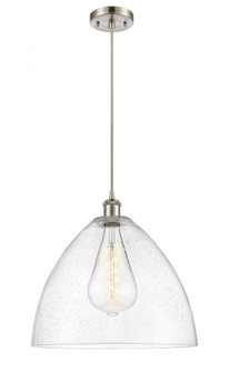 Bristol - 1 Light - 16 inch - Brushed Satin Nickel - Cord hung - Pendant (3442|516-1P-SN-GBD-164)