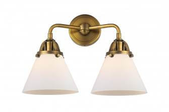 Cone - 2 Light - 16 inch - Brushed Brass - Bath Vanity Light (3442|288-2W-BB-G41)