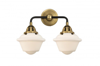 Oxford - 2 Light - 16 inch - Black Antique Brass - Bath Vanity Light (3442|288-2W-BAB-G531)
