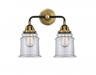 Canton - 2 Light - 14 inch - Black Antique Brass - Bath Vanity Light (3442|288-2W-BAB-G182)