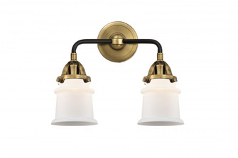 Canton - 2 Light - 13 inch - Black Antique Brass - Bath Vanity Light (3442|288-2W-BAB-G181S-LED)