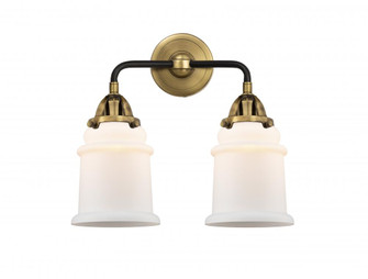 Canton - 2 Light - 14 inch - Black Antique Brass - Bath Vanity Light (3442|288-2W-BAB-G181)