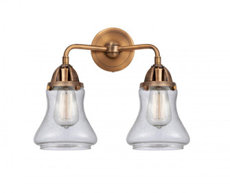 Bellmont - 2 Light - 14 inch - Antique Copper - Bath Vanity Light (3442|288-2W-AC-G194-LED)