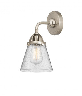 Cone - 1 Light - 6 inch - Brushed Satin Nickel - Sconce (3442|288-1W-SN-G64-LED)