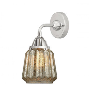 Chatham - 1 Light - 7 inch - Polished Chrome - Sconce (3442|288-1W-PC-G146)