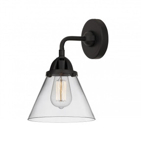 Cone - 1 Light - 8 inch - Matte Black - Sconce (3442|288-1W-BK-G42)