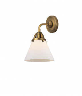Cone - 1 Light - 8 inch - Brushed Brass - Sconce (3442|288-1W-BB-G41-LED)