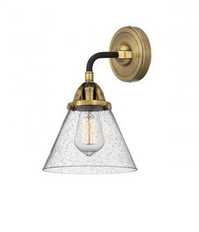 Cone - 1 Light - 8 inch - Black Antique Brass - Sconce (3442|288-1W-BAB-G44-LED)