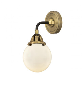Beacon - 1 Light - 6 inch - Black Antique Brass - Sconce (3442|288-1W-BAB-G201-6-LED)