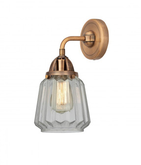 Chatham - 1 Light - 7 inch - Antique Copper - Sconce (3442|288-1W-AC-G142)