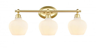 Amina - 3 Light - 27 inch - Satin Brass - Bath Vanity Light (3442|438-3W-SB-G4381-LED)