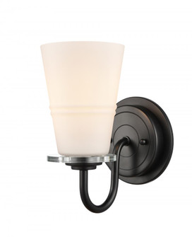 Scarlett - 1 Light - 5 inch - Matte Black - Bath Vanity Light (3442|421-1W-BK-G4211)