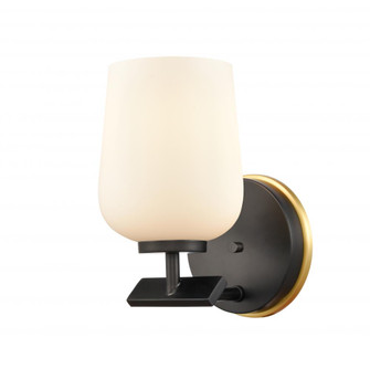 Remy - 1 Light - 5 inch - Black Satin Gold - Bath Vanity Light (3442|420-1W-BSG-G4201-LED)