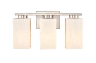 Juneau - 3 Light - 17 inch - Satin Nickel - Bath Vanity Light (3442|419-3W-SN-G4191)