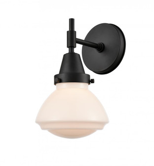 Olean - 1 Light - 7 inch - Matte Black - Sconce (3442|447-1W-BK-G321-LED)