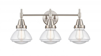 Olean - 3 Light - 25 inch - Satin Nickel - Bath Vanity Light (3442|447-3W-SN-G322-LED)