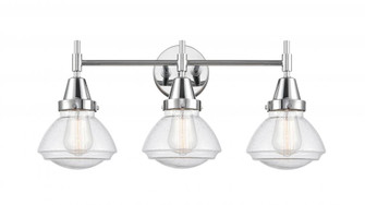 Olean - 3 Light - 25 inch - Polished Chrome - Bath Vanity Light (3442|447-3W-PC-G324)
