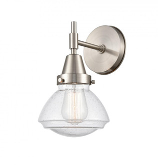 Olean - 1 Light - 7 inch - Satin Nickel - Sconce (3442|447-1W-SN-G324)