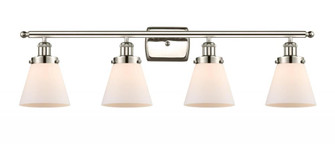 Cone - 4 Light - 36 inch - Polished Nickel - Bath Vanity Light (3442|916-4W-PN-G61)