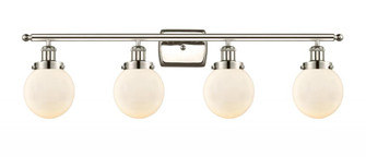 Beacon - 4 Light - 36 inch - Polished Nickel - Bath Vanity Light (3442|916-4W-PN-G201-6)