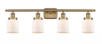 Bell - 4 Light - 36 inch - Brushed Brass - Bath Vanity Light (3442|916-4W-BB-G51)