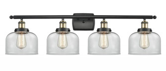 Bell - 4 Light - 38 inch - Black Antique Brass - Bath Vanity Light (3442|916-4W-BAB-G72)