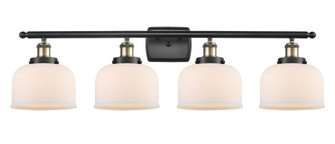 Bell - 4 Light - 38 inch - Black Antique Brass - Bath Vanity Light (3442|916-4W-BAB-G71)