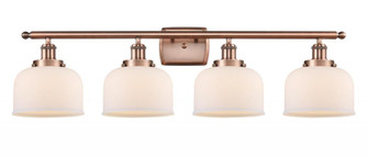 Bell - 4 Light - 38 inch - Antique Copper - Bath Vanity Light (3442|916-4W-AC-G71)