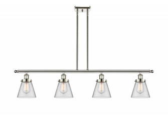 Cone - 4 Light - 48 inch - Polished Nickel - Stem Hung - Island Light (3442|916-4I-PN-G62)