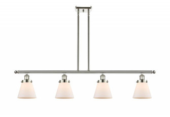 Cone - 4 Light - 48 inch - Polished Nickel - Stem Hung - Island Light (3442|916-4I-PN-G61)