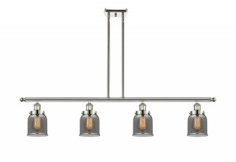 Bell - 4 Light - 48 inch - Polished Nickel - Stem Hung - Island Light (3442|916-4I-PN-G53-LED)