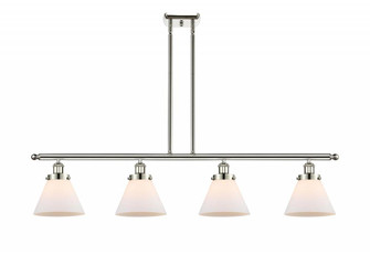 Cone - 4 Light - 48 inch - Polished Nickel - Stem Hung - Island Light (3442|916-4I-PN-G41)