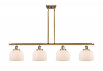 Bell - 4 Light - 48 inch - Brushed Brass - Stem Hung - Island Light (3442|916-4I-BB-G71)