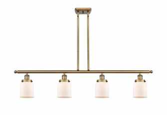 Bell - 4 Light - 48 inch - Brushed Brass - Stem Hung - Island Light (3442|916-4I-BB-G51)