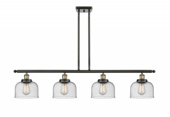 Bell - 4 Light - 48 inch - Black Antique Brass - Stem Hung - Island Light (3442|916-4I-BAB-G74-LED)