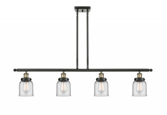 Bell - 4 Light - 48 inch - Black Antique Brass - Stem Hung - Island Light (3442|916-4I-BAB-G52)
