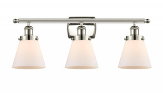Cone - 3 Light - 26 inch - Polished Nickel - Bath Vanity Light (3442|916-3W-PN-G61)