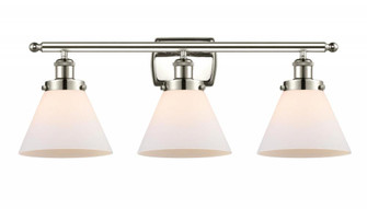 Cone - 3 Light - 28 inch - Polished Nickel - Bath Vanity Light (3442|916-3W-PN-G41)