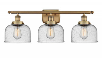 Bell - 3 Light - 28 inch - Brushed Brass - Bath Vanity Light (3442|916-3W-BB-G74)