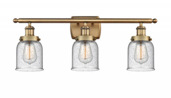 Bell - 3 Light - 26 inch - Brushed Brass - Bath Vanity Light (3442|916-3W-BB-G54-LED)