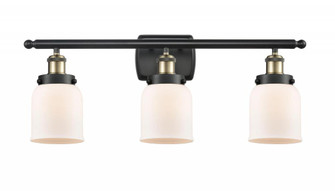 Bell - 3 Light - 26 inch - Black Antique Brass - Bath Vanity Light (3442|916-3W-BAB-G51)