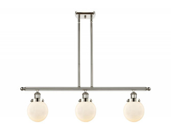 Beacon - 3 Light - 36 inch - Polished Nickel - Stem Hung - Island Light (3442|916-3I-PN-G201-6)
