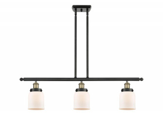 Bell - 3 Light - 36 inch - Black Antique Brass - Stem Hung - Island Light (3442|916-3I-BAB-G51-LED)