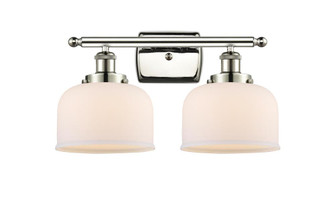 Bell - 2 Light - 18 inch - Polished Nickel - Bath Vanity Light (3442|916-2W-PN-G71-LED)