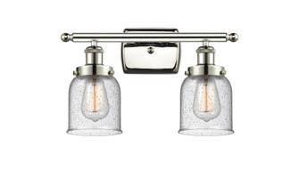 Bell - 2 Light - 16 inch - Polished Nickel - Bath Vanity Light (3442|916-2W-PN-G54)