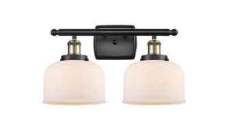 Bell - 2 Light - 18 inch - Black Antique Brass - Bath Vanity Light (3442|916-2W-BAB-G71)